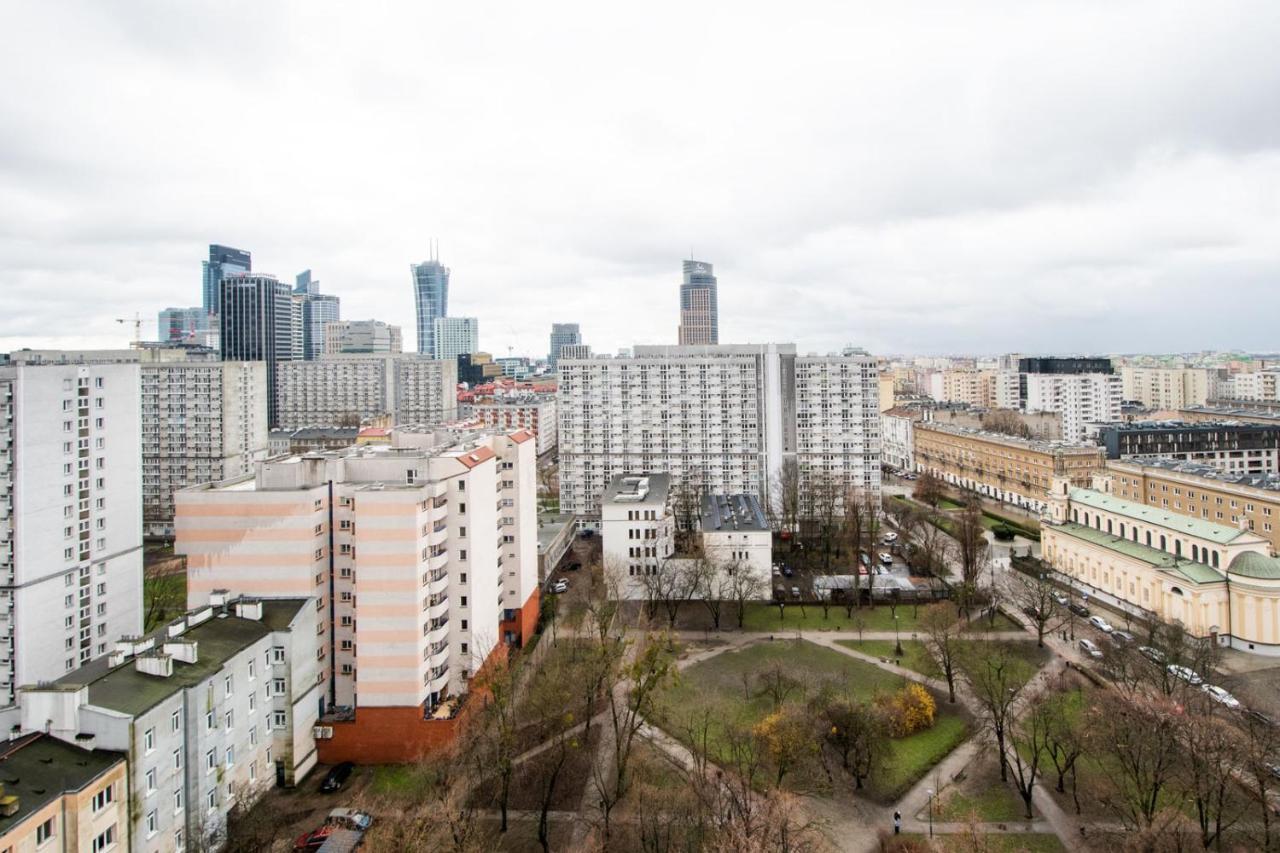 Central Family Apartment Warszawa Exteriör bild
